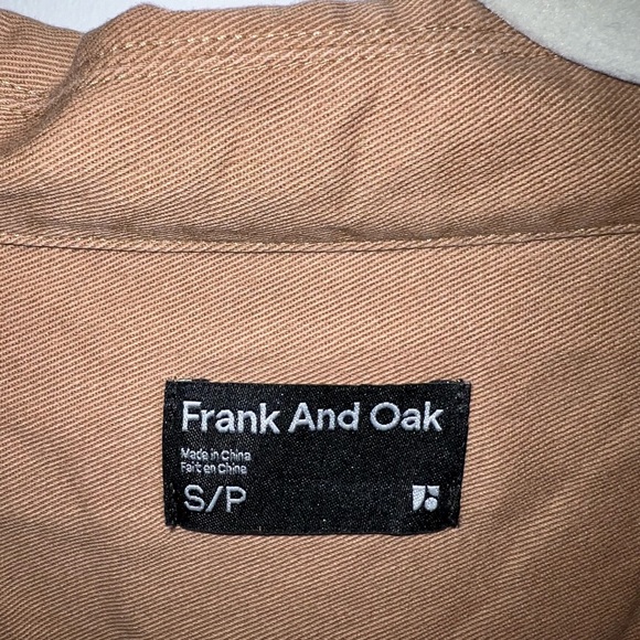 Frank + Oak Zip Overshirt | Men’s Small - Picture 3 of 3